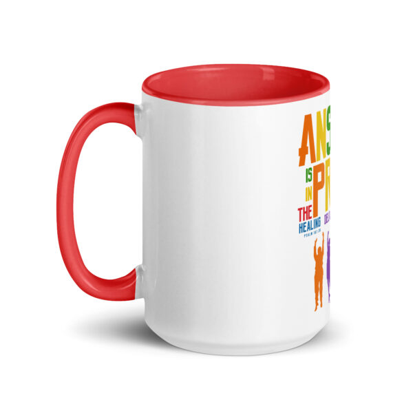 The Answer Is In The Praise™ Mug-Red - Image 4