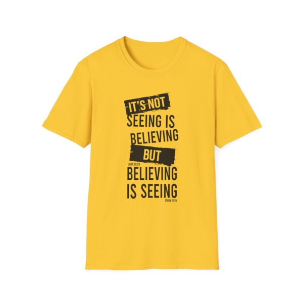 Believing Is Seeing T-shirt - Image 2